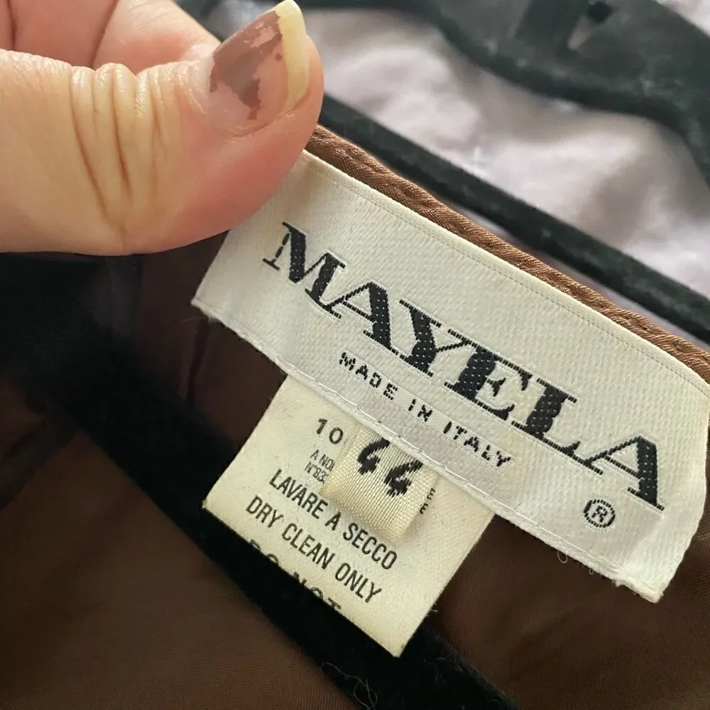 Vintage designer Meyela dress 44